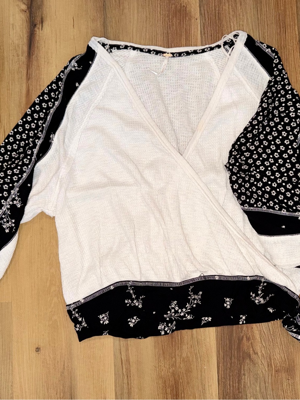 Free People Daisy Tie Long Sleeve
